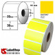 Rotolo da 1350 etichette adesive colorate mm 50x30 Carta Vellum - foro 40mm 