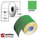 Rotolo da 600 etichette adesive colorate mm 100x100 Carta Termica - foro 40mm - 10x10